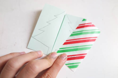 DIY Christmas Card 創意手工聖誕卡立體聖誕樹教學 (7)
