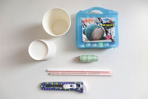 DIY 兒童節紙杯玩具傳聲筒 (2)