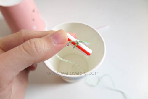 DIY 兒童節紙杯玩具傳聲筒 (9)