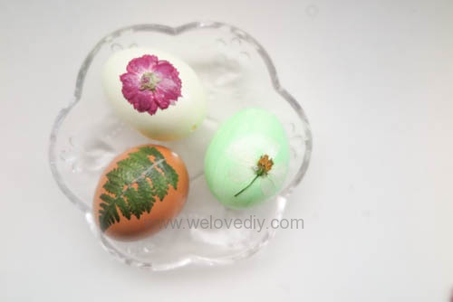 Easter Eggs with Pressed Flowers DIY 復活節壓花押花蝶谷巴特大人版彩蛋 (12)