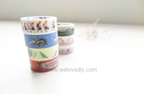 DIY washi tape 日本和紙膠帶 牆壁相片相框 Let's Create 愛藝享台灣創作人 (30)