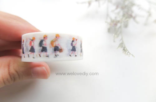 DIY washi tape 日本和紙膠帶 牆壁相片相框 Let's Create 愛藝享台灣創作人 排路隊 真隱