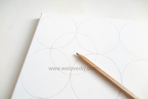 DIY Circle Pattern 手繪無縫相交幾何圓形圖案 (9)