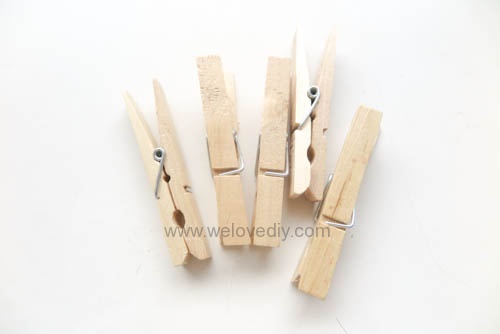 DIY 親手手作小小兵造型木頭木質曬衣夾教學 (15)