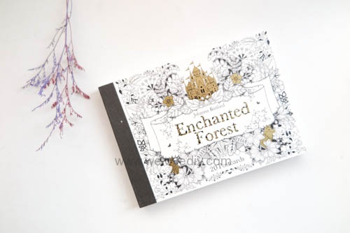 Enchanted Forest 大人的著色書魔法森林秘密花園第二集明信片組 (1)