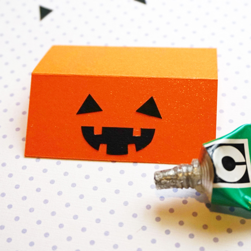 DIY Halloween Pumpkin Candy Favor Bag 萬聖節糖果包裝 Chuan Handmade (12)