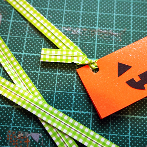 DIY Halloween Pumpkin Candy Favor Bag 萬聖節糖果包裝 Chuan Handmade (14)