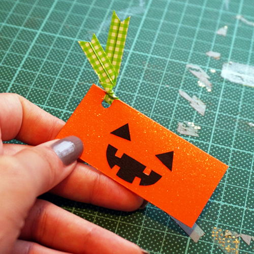 DIY Halloween Pumpkin Candy Favor Bag 萬聖節糖果包裝 Chuan Handmade (15)