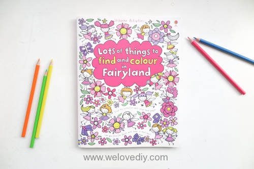 Lots of Things to Find and Colour in Fairyland 親子活動 互動繪畫著色書 你來找、我來畫 跟孩子一起玩填色 書籍介紹 (2)