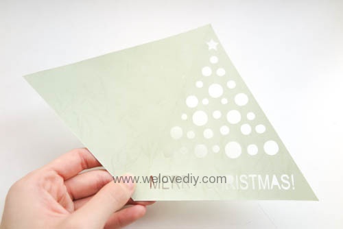 iCRAFT Christmas tree cutout card 手作拼貼切割機聖誕節聖誕樹造型三角形卡片 (1)