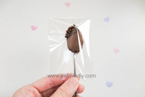 DIY Hot Chocolate Spoon 婚禮小物 情人節 熱可可咖啡巧克力湯匙 (24)