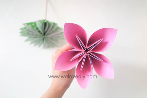 DIY 花朵摺紙教學 (4)