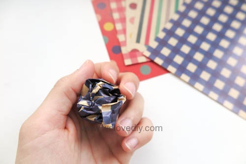 MIDORI Origami 父親節玩色紙手作立體領結摺紙 (7)