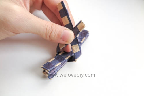 MIDORI Origami 父親節玩色紙立體領結摺紙手作 (1)