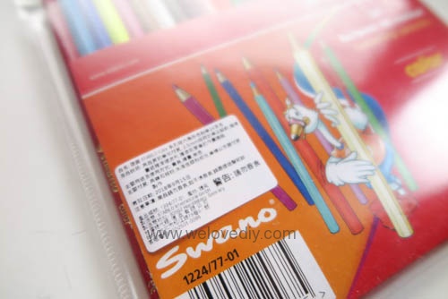 STABILO 德國天鵝牌 Color系列 六角形色鉛筆 膠盒組 24色 開箱介紹 (2)