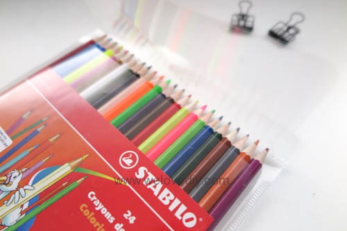 STABILO 德國天鵝牌 Color系列 六角形色鉛筆 膠盒組 24色 開箱介紹 (3)